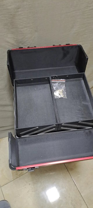 Maletín maquillaje profesional negro