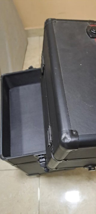 Maletín maquillaje profesional negro