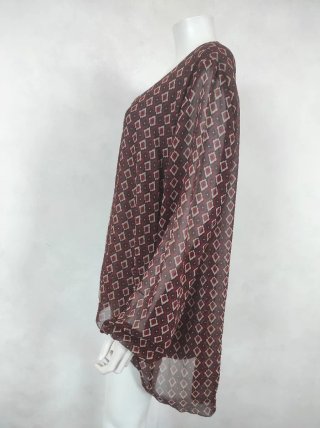 Blusa Estampada Talla 52