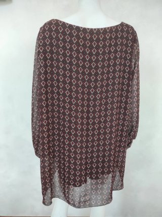 Blusa Estampada Talla 52