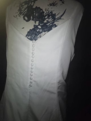 Vestido de Novia Isaac mizrahi seda Blanco