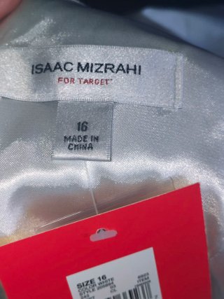 Vestido de Novia Isaac mizrahi seda Blanco