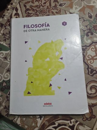 Filosofía 1, primer curso de bachillerato
