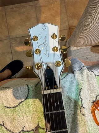Guitarra Sire Larry Carlton H7 Blanca