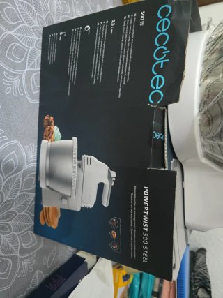 Batidora Cecotec Powertwist 500 Steel