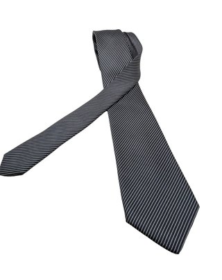 Clubmen of London Cravatta Uomo Grigio Antracite