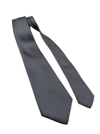 Clubmen of London Cravatta Uomo Grigio Antracite