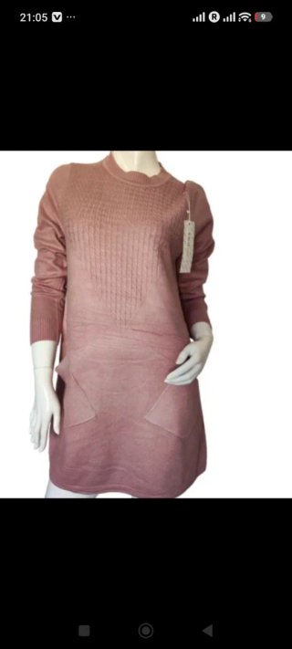 Jersey punto rosa