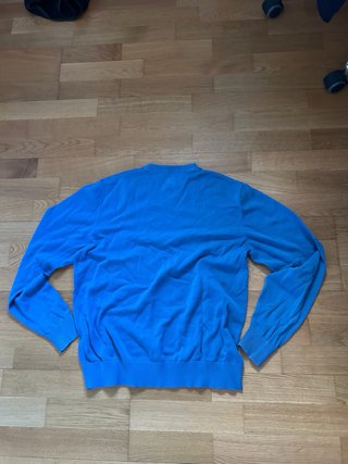 Jersey Tommy Hilfiger Cuello V Azul Talla S