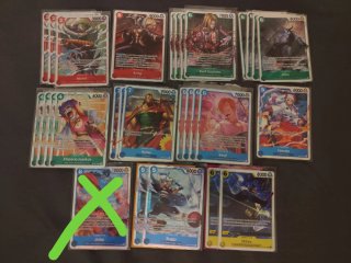 Cartas SR One Piece TCG