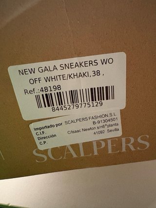 Deportivas Scalpers Beige y Marrón