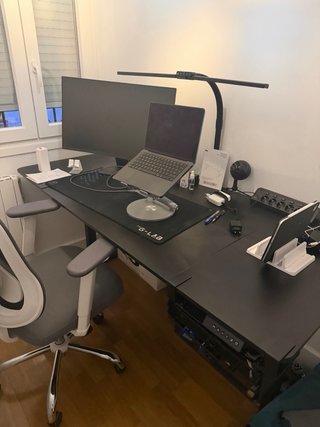 Escritorio Elevable Flexispot Negro