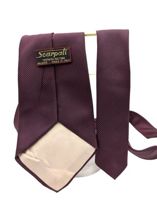 Cravatta Scarpati Uomo Bordeaux Blu Righe