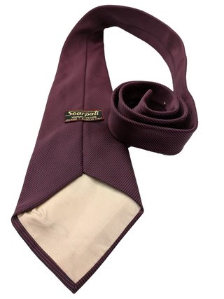 Cravatta Scarpati Uomo Bordeaux Blu Righe