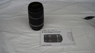 Canon EOS 1000D + 18-55 IS II y 55-250 IS