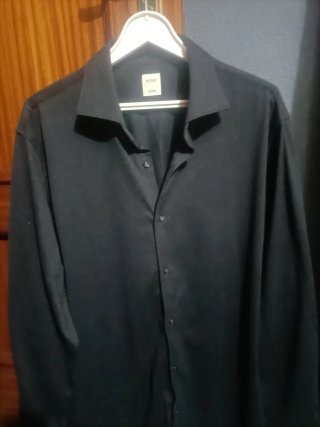 Camisa Boggi Milano Hombre XXL Negra