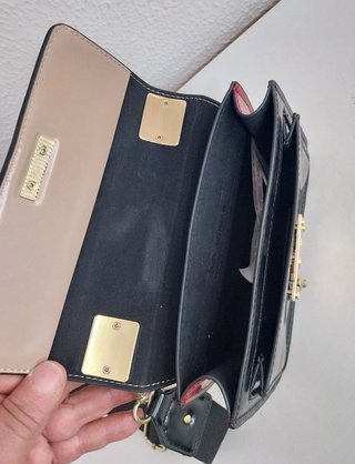 Bolso bandolera tricolor de Zara