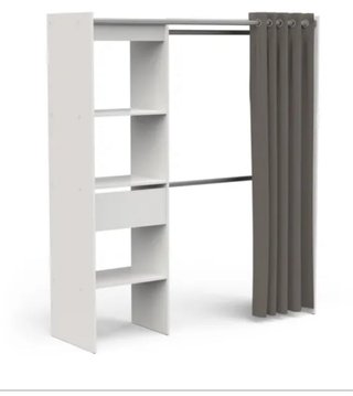 Armario blanco madera casi nuevo