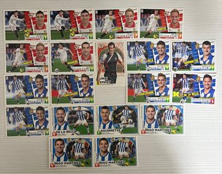 Colección cromos LaLiga BBVA.