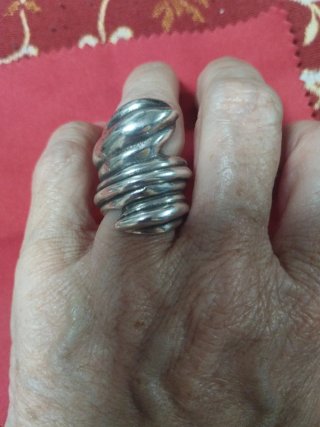 Anillo Uno de 50 Plata