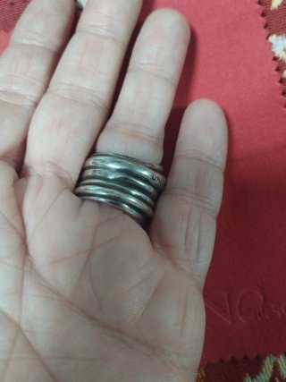 Anillo Uno de 50 Plata