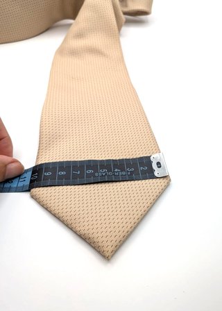 I Frutti della Seta Cravatta Uomo Pura Seta Beige