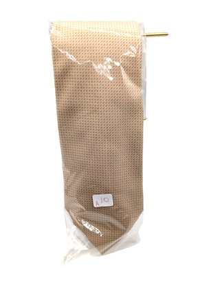 I Frutti della Seta Cravatta Uomo Pura Seta Beige