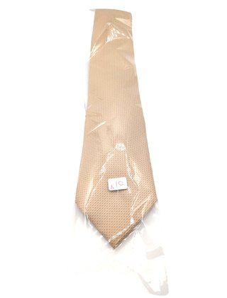 I Frutti della Seta Cravatta Uomo Pura Seta Beige