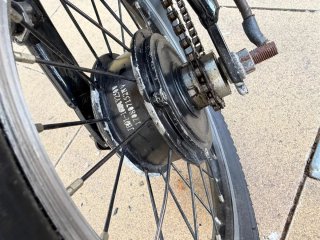 Bicicleta Eléctrica Plegable SK8 Urban Negra