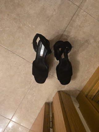 Zapatos de tacón negros
