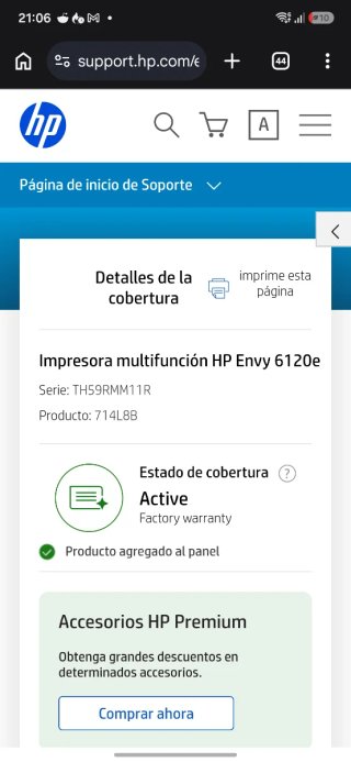 Stampante HP ENVY 6120e Bianca