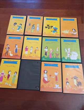 Lote 12 DVD Cuentos Infantiles Grimm