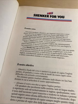 shenker for you fabbri editore Libro Per Imparare