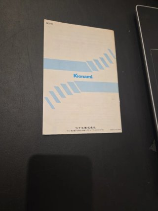 MSX Konami Juego + Manual