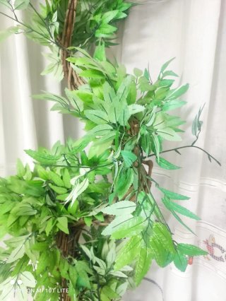 PLANTA ARTIFICIAL GRANDE CON MACETERO