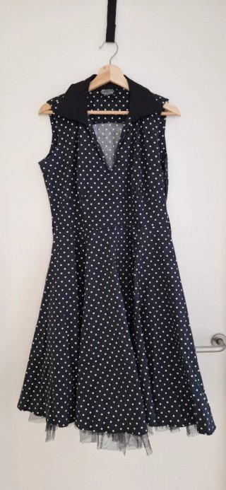 Vestido Pin-up Lunares Talla 16