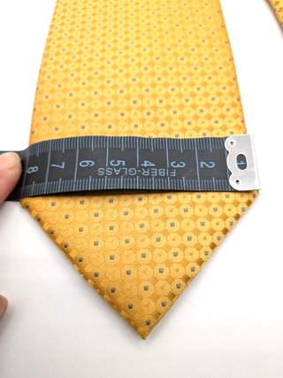 Cravatte Cravatta Uomo Oro Senape Fantasi
