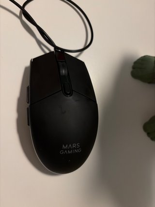 Ratón Gaming Mars Gaming Negro