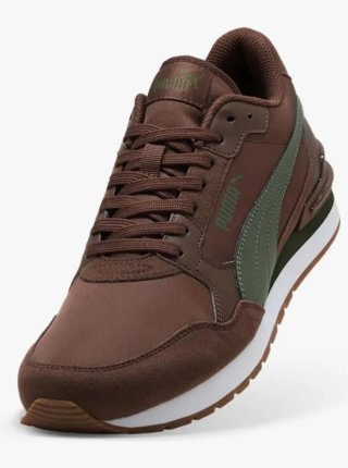 Zapatillas Puma Marrones y Verdes