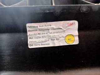 Audi 81a807521 paragolpes tras q2 (gab) 1.4 93000