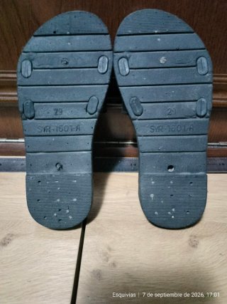 Sandalias planas con lazo lunares madre e hija