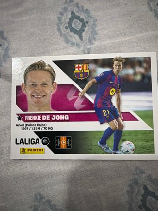 Cromos Panini LaLiga - Frenkie De Jong