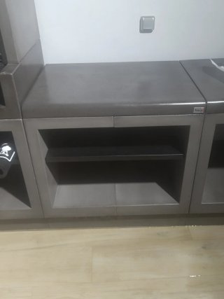 Módulo barbacoa de piedra lujo. Marca tuozi