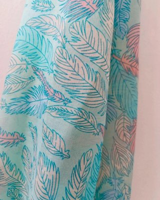 Pañuelo/fular estampado primavera