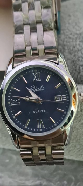 Orologio Yaki Quarzo Blu Argento new