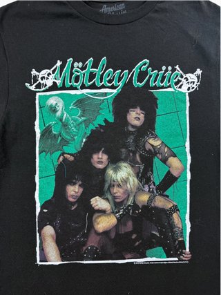 Vintage Graphic T-Shirt Motley Crue American