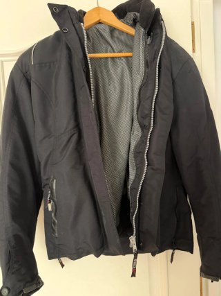 Chaqueta Moto Mujer Talla L Negra
