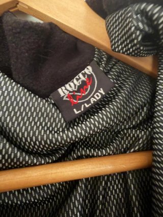 Chaqueta Moto Mujer Talla L Negra