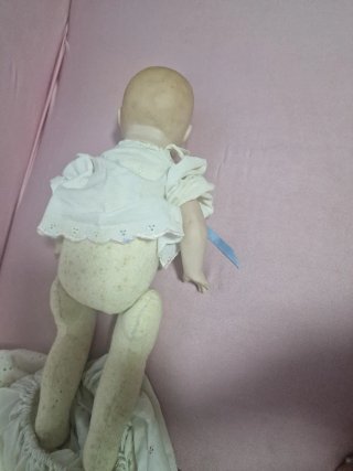 Bella e autentica bambola antica del secolo XX della Century DollCo