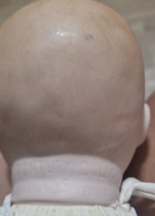 Bella e autentica bambola antica del secolo XX della Century DollCo